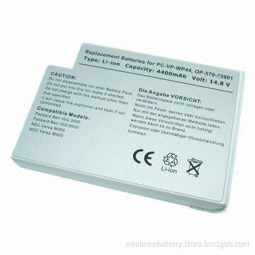 Replacement Laptop Battery for NEC Series, 5-day Delivery, A-grade Cells, 14-month Warranty